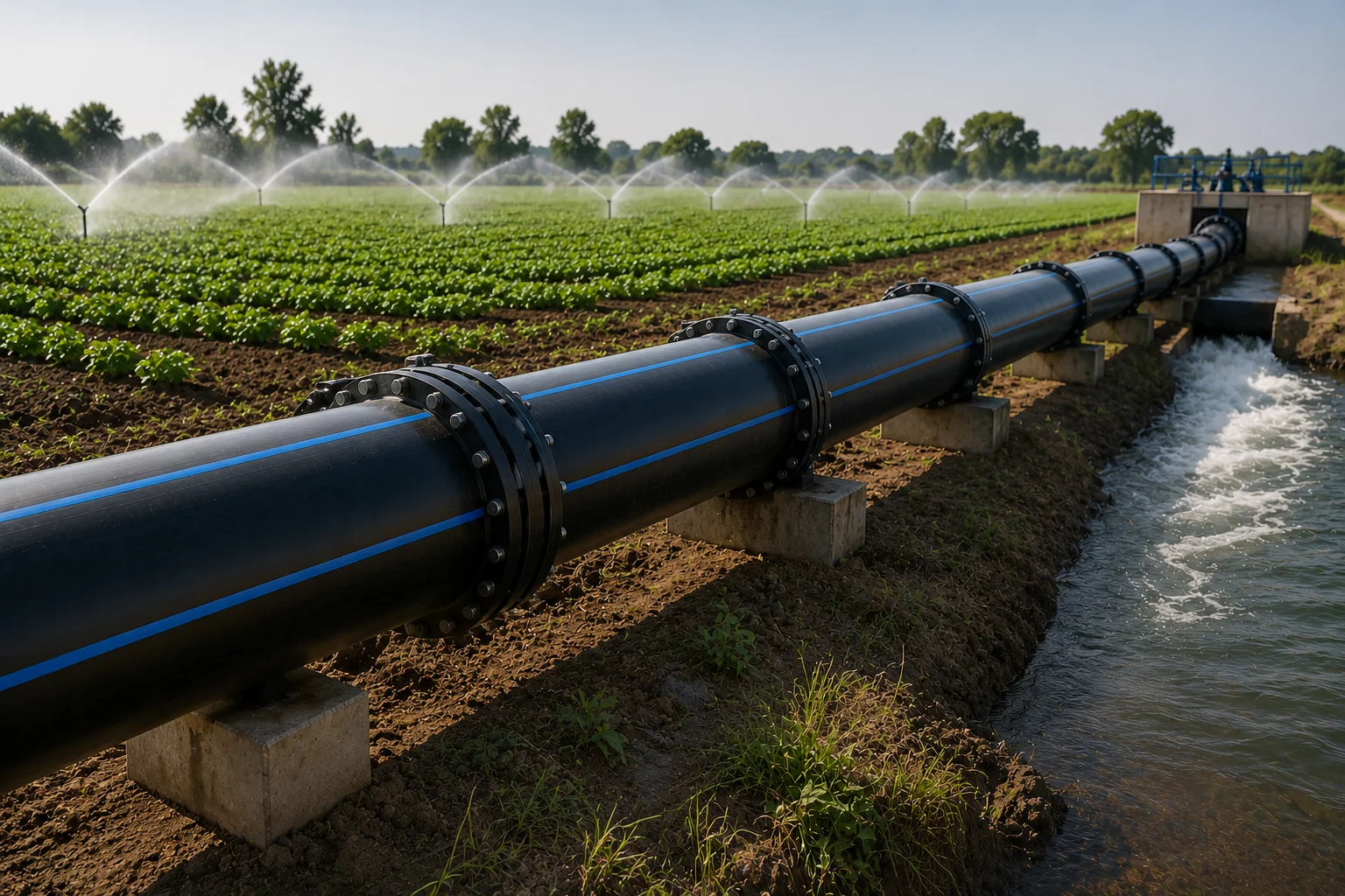 HDPE Pipes (250mm – 355mm) — 250mm, 280mm, 315mm, 355mm | TARKO