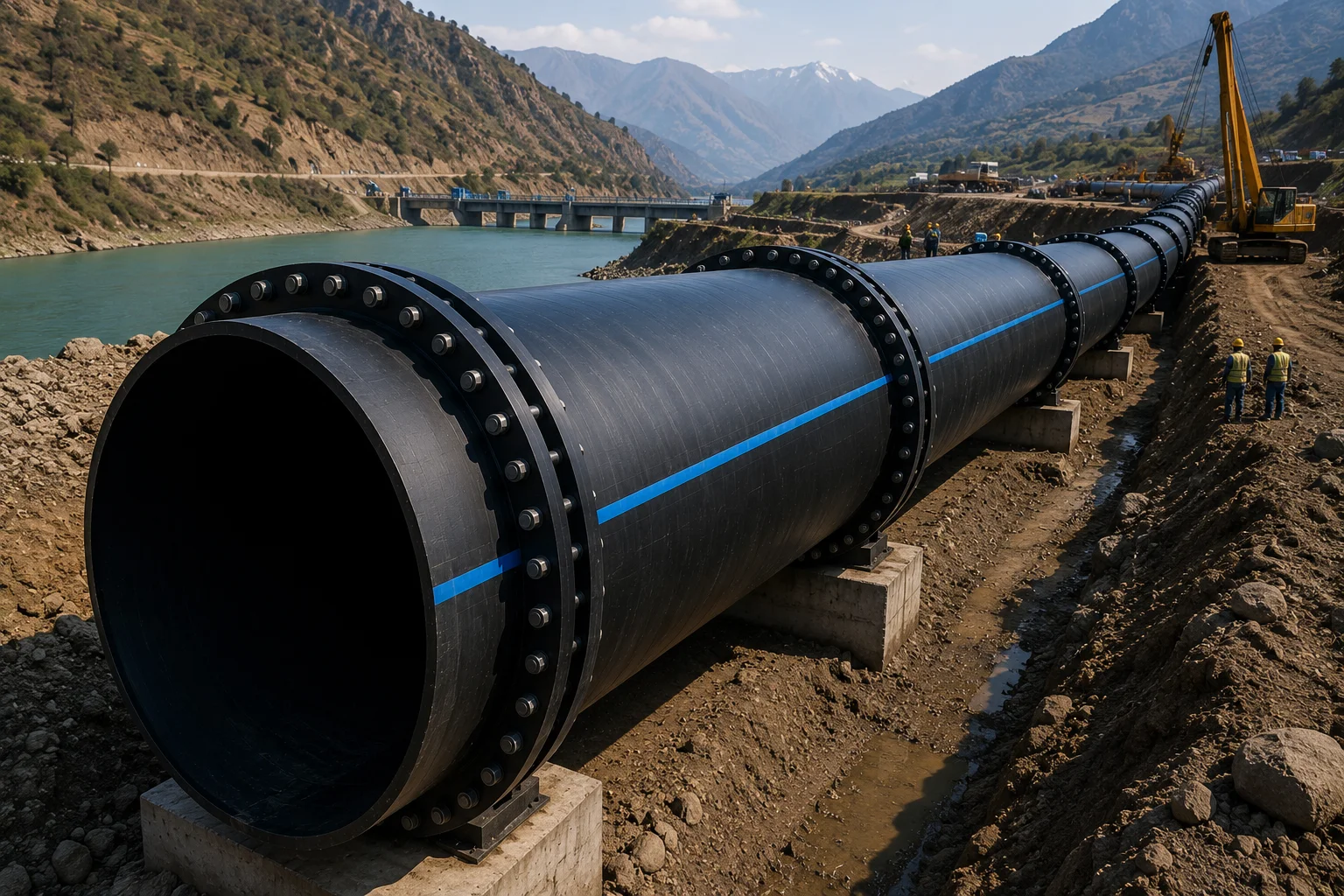 HDPE Pipes (710mm & Above) — 710mm+ | TARKO