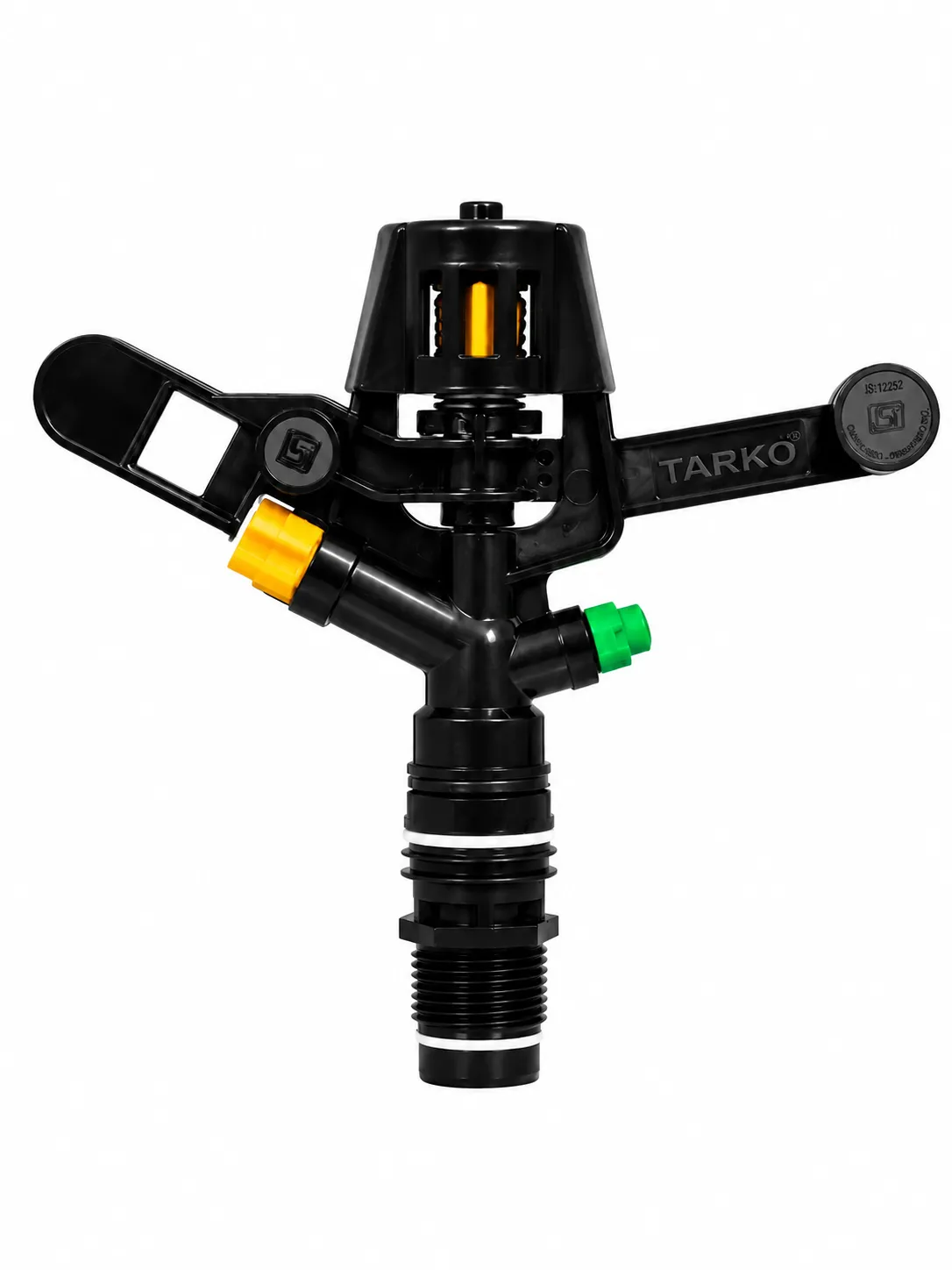 Mini Plastic Sprinkler Nozzle — 1/2" Male Thread | TARKO